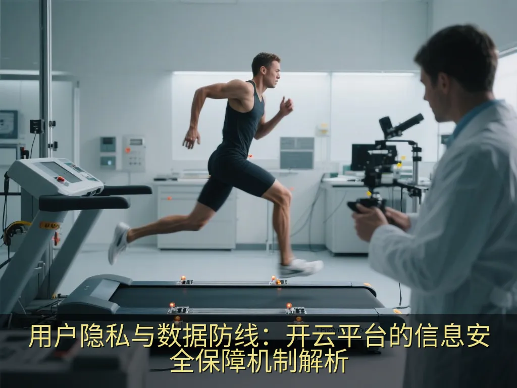 安全的服务器机房与发光的锁头图标,代表敏感信息受到物理和数字层面的多重保护