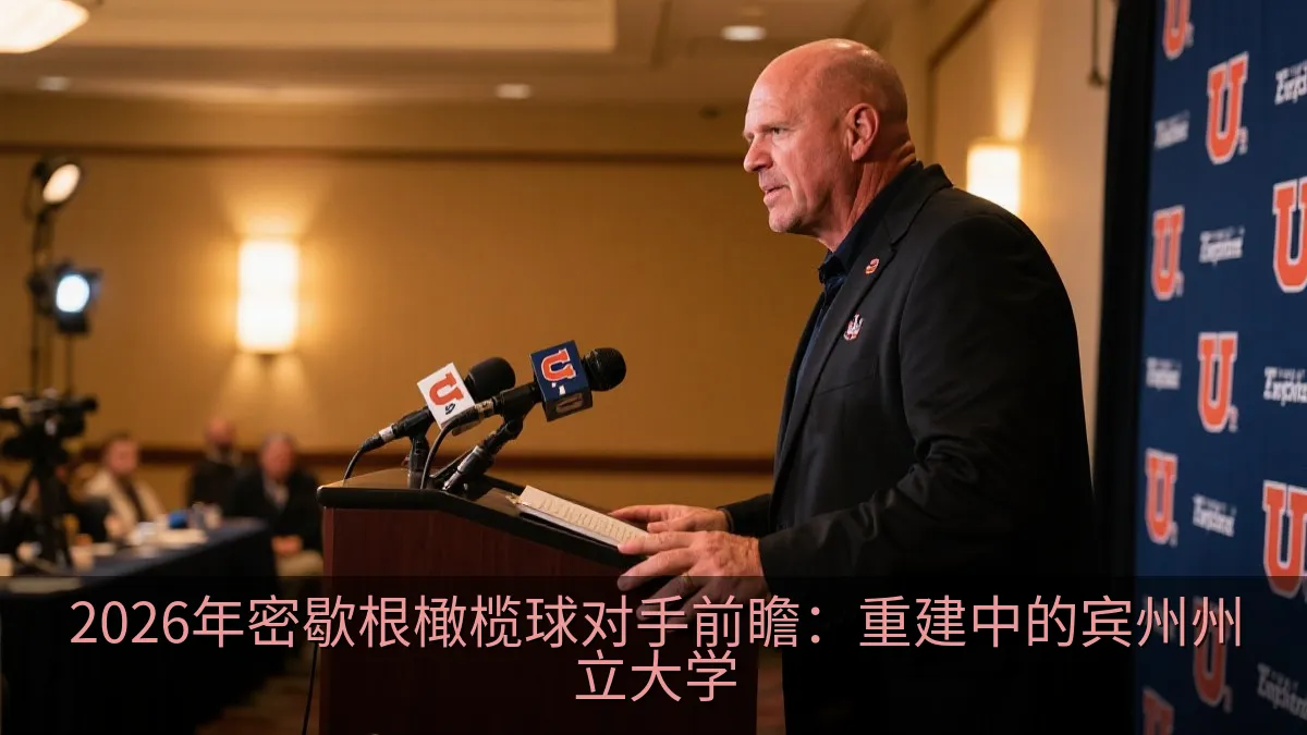 2026年密歇根橄榄球对手前瞻：重建中的宾州州立大学