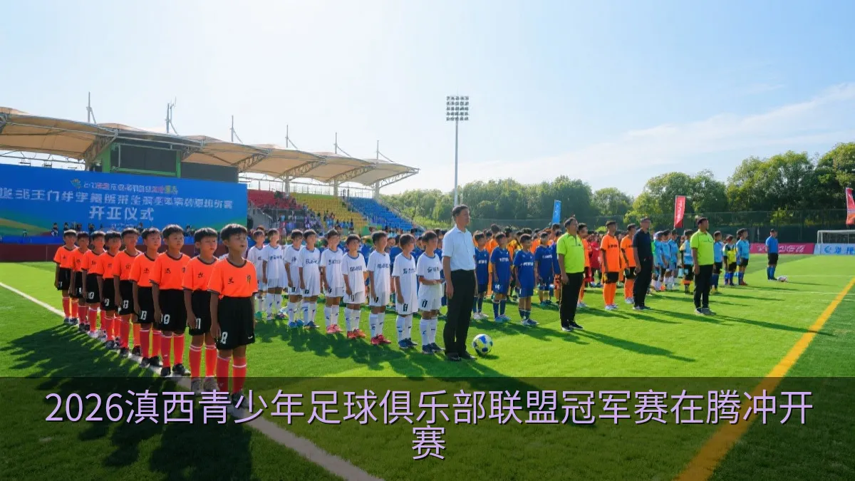 2026滇西青少年足球俱乐部联盟冠军赛在腾冲开赛